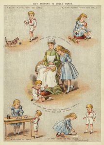 Respostas suaves a palavras cruzadas (chromolitho) de English School
