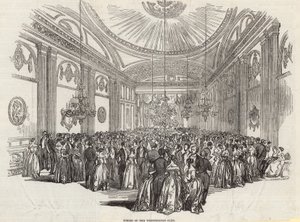 Soiree do clube de Whittington, Londres de English School