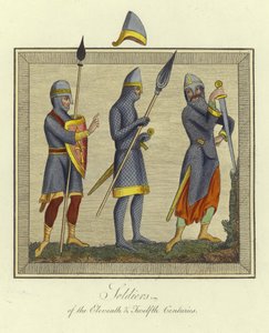Soldados dos séculos XI e XII de English School