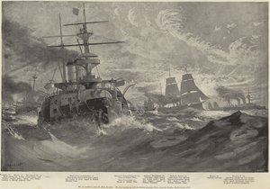 Alguns navios de guerra russos