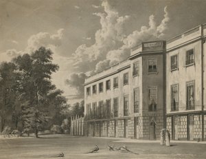 Frente sul da Carlton House de English School