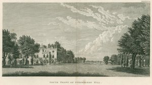 Frente sul, de, moranguinho, colina, twickenham, londres de English School