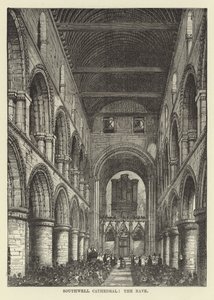 Catedral de Southwell, a nave de English School