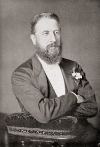 Spencer Compton Cavendish, de &39;Gladstone: The Man and the Statesman&39;, de David Williamson, publicado em 1898 (lito)