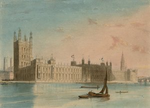 Spooners Protean Views: As Novas Casas do Parlamento de English School