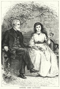 primavera e outono (gravura) de English School