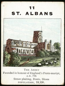 São Albanês (cor litho) de English School