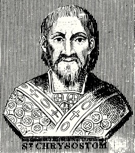 São Crisóstomo (gravura) de English School