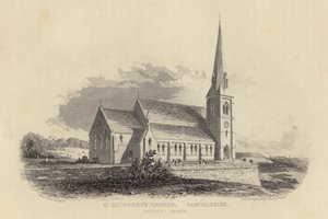 Igreja de St Cuthbert, ponte de Shotley, Benfieldside, Durham de English School