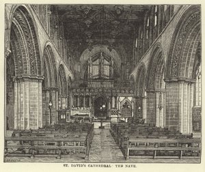 Catedral de St Davids, a nave de English School