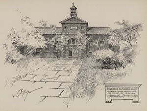 Praça de São Jorge Hanover (gravura) de English School