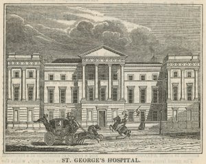 St Georges Hospital, em Londres de English School