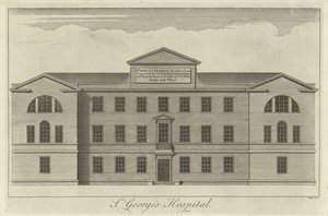 St Georges Hospital, em Londres de English School