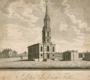 St Giles nos campos, Londres de English School