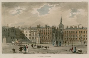 St Jamess Square, em Londres de English School