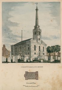 Igreja de St Johns em Southwark de English School