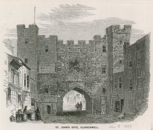 Portão de St Johns, Clerkenwell de English School