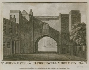 Portão de St Johns, Clerkenwell de English School