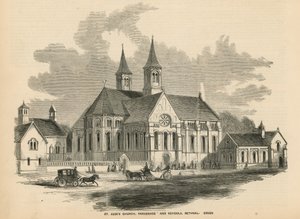 Igreja St Judes em Bethnal Green de English School