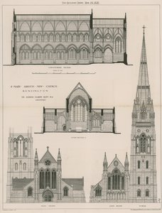 Igreja nova de St Mary Abbotts, Kensington de English School