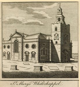 St Mary, Whitechapel, Londres de English School