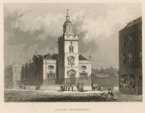 St Mary, Whitechapel, Londres de English School