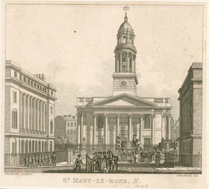 Igreja St Marylebone, Londres de English School