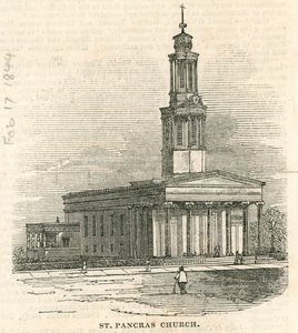Igreja de St Pancras, Londres de English School