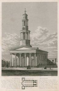 Igreja St Pancras, Londres, Middlesex de English School