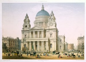 Catedral de São Paulo de C. Riviere, 1855 de English School