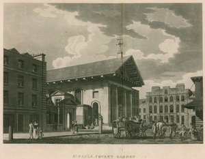 St Pauls, Covent Garden, Londres de English School