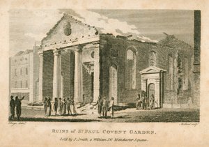St Pauls, Covent Garden, Londres de English School