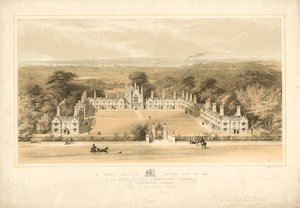 Hospital St Peters fundado em 2 de outubro de 1618, reconstruído pela Peixaria Company em Wandsworth, Surrey de English School