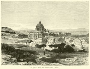 St Peters, da Villa Doria Pamfili de English School