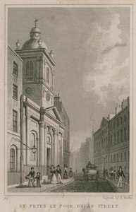 St Peters the Poor, Londres de English School