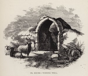 São Roche, poço dos desejos (gravura) de English School