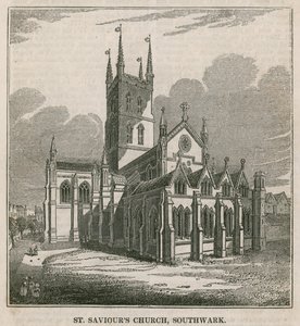 St Saviors Church, Southwark, Surrey de English School