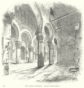 Sta. Maria la Blanca (gravura) de English School