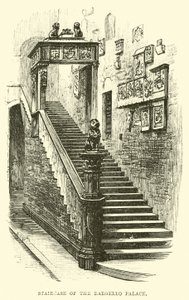 Escadaria do Palácio Bargello de English School