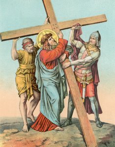 Estação II Cristo leva a cruz em seu ombro