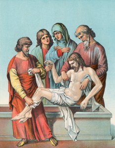 Estação XIV Cristo é colocado no Santo Sepulcro