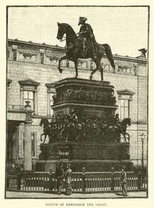 Estátua de Frederico o grande de English School