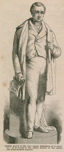 Estátua de George Stephenson de English School