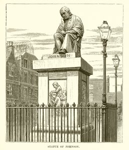 Estátua de johnson de English School