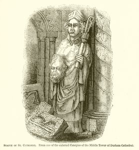 Estátua de são cuthbert de English School