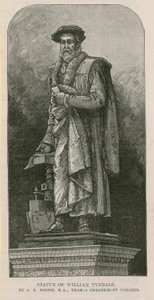 Estátua de William Tyndale de English School