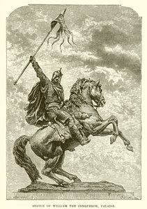 Estátua de Guilherme, o Conquistador, Falaise de English School