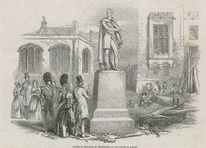 Estátua do Duque de Wellington na Torre de Londres de English School