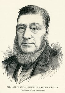 Stephanus Johannes Paulus Kruger (1825-1904) Ilustração para O Gráfico de English School