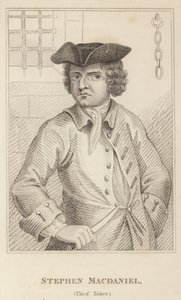 Stephen Macdaniel, ladrão tomador de English School